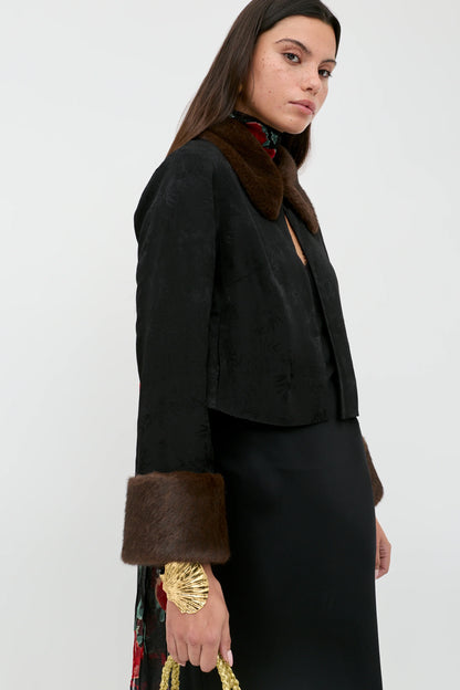 LUANNE JACQUARD JACKET