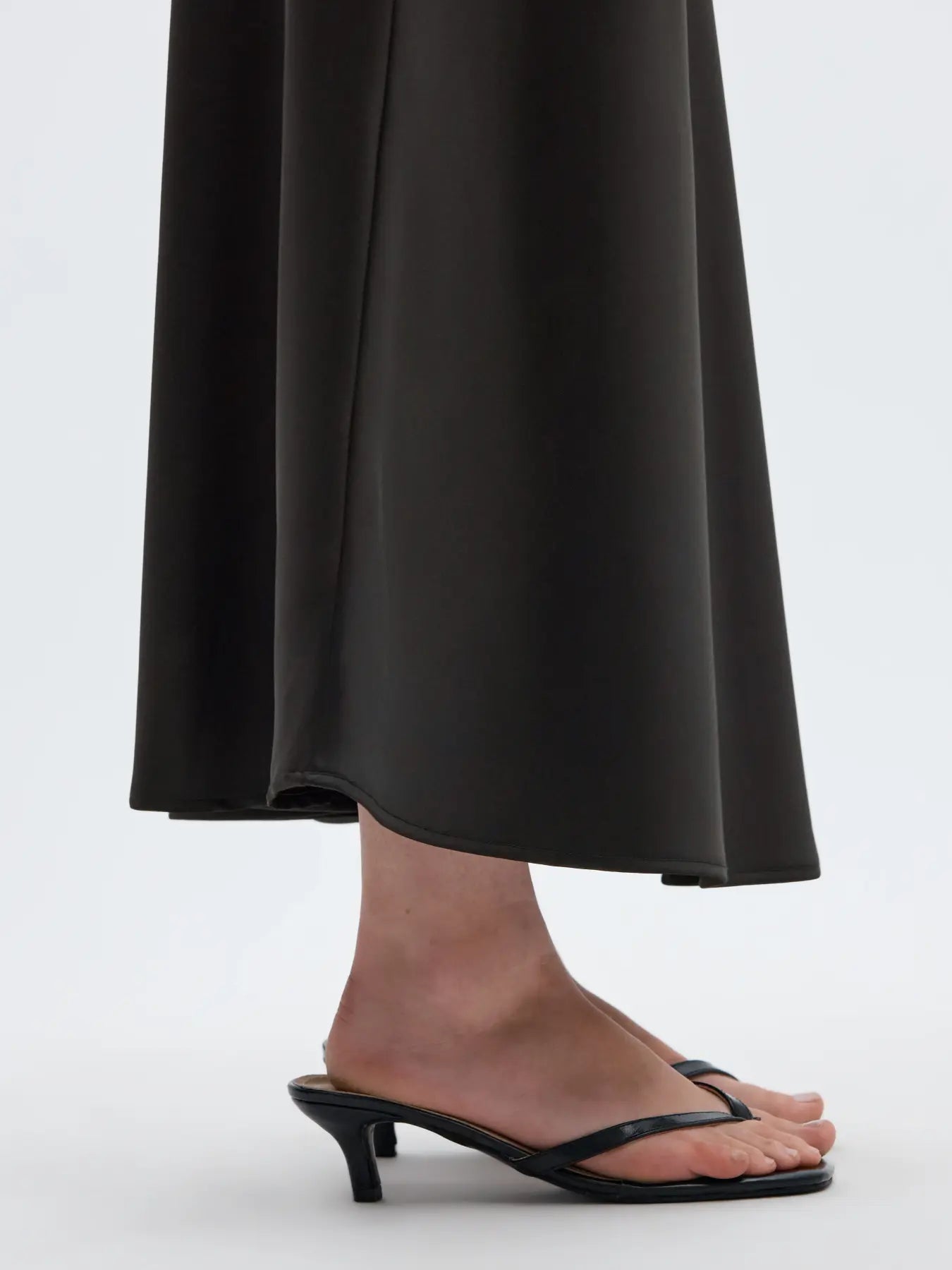 LENA MIDI SKIRT - Delicioso Satin