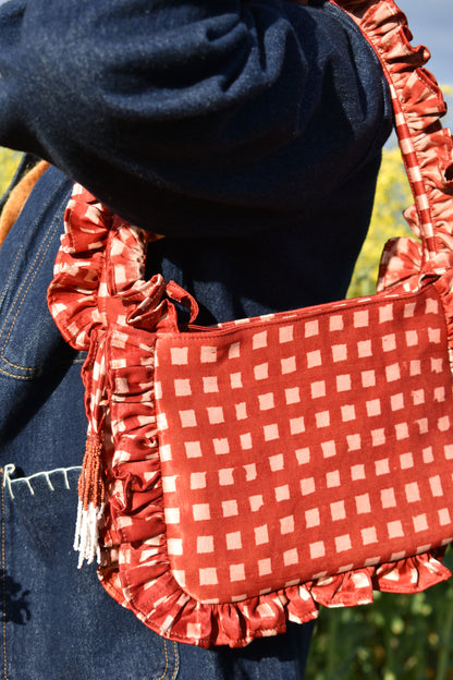 THE MASHRU FRILL BAG