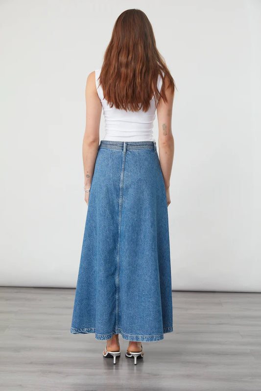 LEX SKIRT - Denim