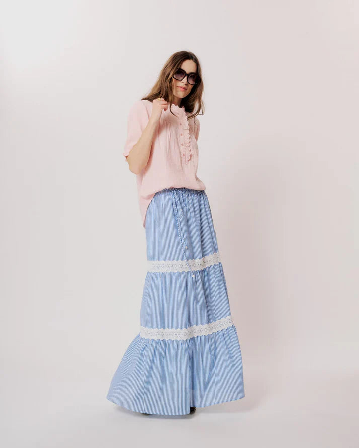 BRYANNA TOP - Veiled Pink