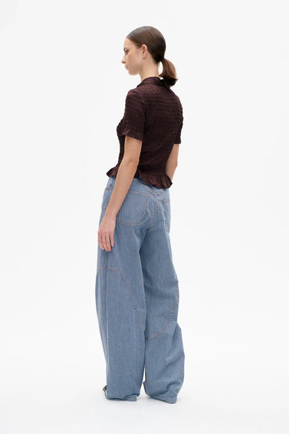 NAPOLEN JEANS - Milk Boy Stripe