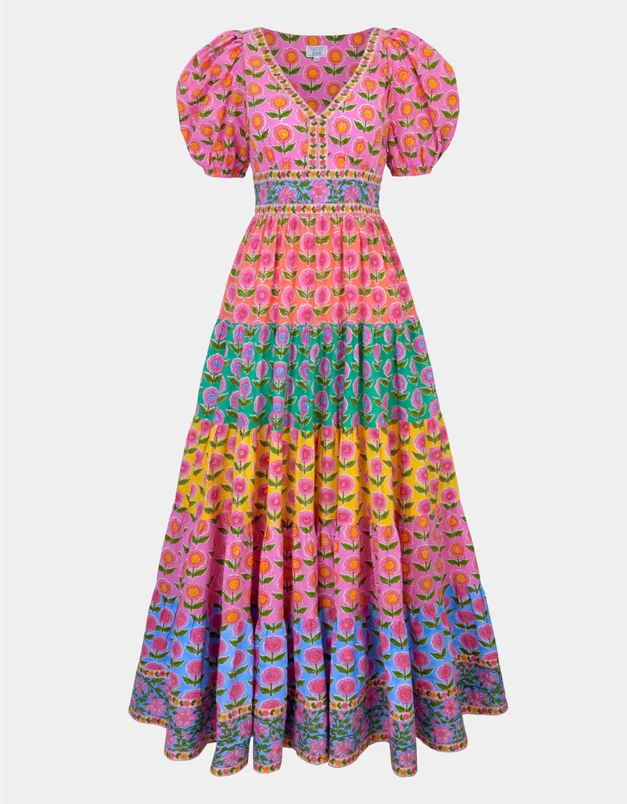 ZIZI DRESS - Rainbow Mix