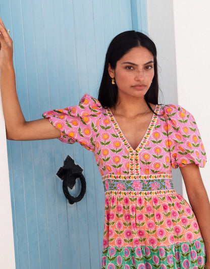 ZIZI DRESS - Rainbow Mix
