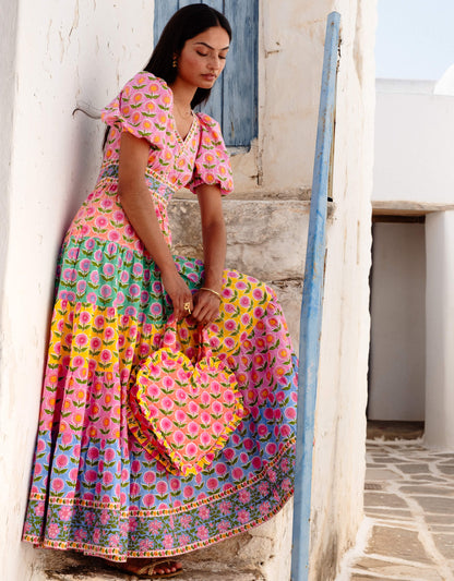 ZIZI DRESS - Rainbow Mix