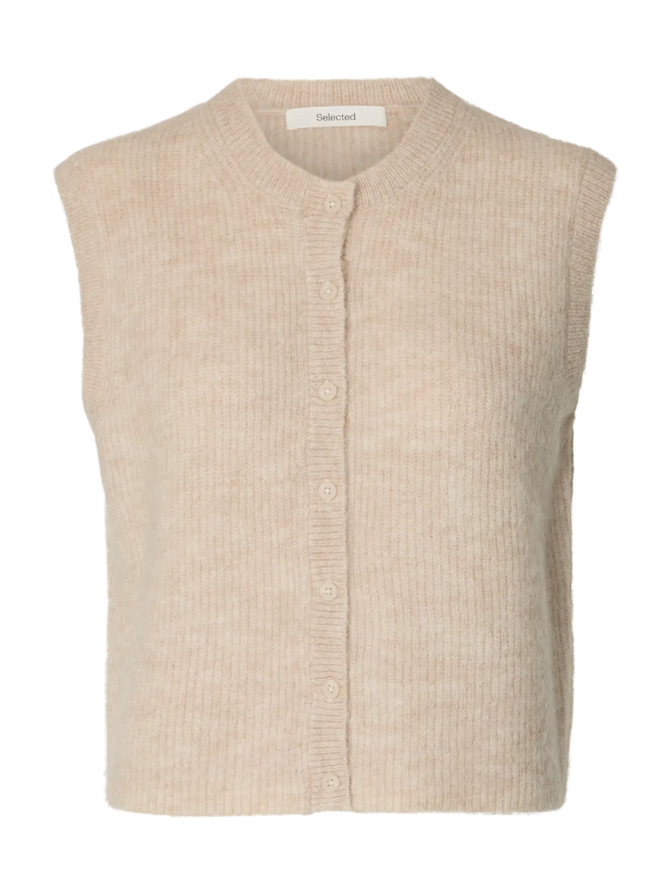 SLEEVELESS KNIT - Alpaca Blend
