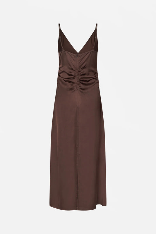ATALIA DRESS - Coffee Bean