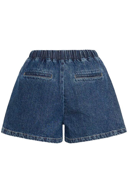 RELAXED DENIM SHORTS