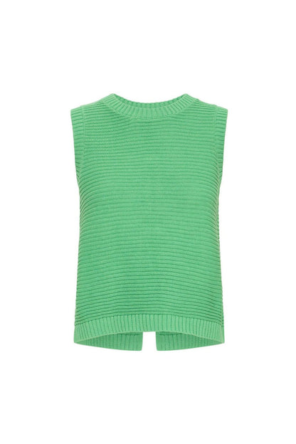 fresh_green_sleeveless_knit_vest