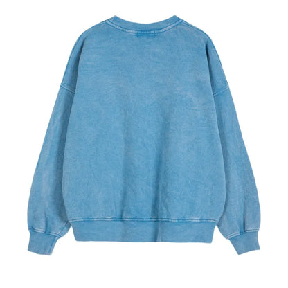 EASE ORGANIC COTTON SWEATSHIRT – Blue