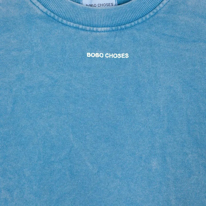 EASE ORGANIC COTTON SWEATSHIRT – Blue