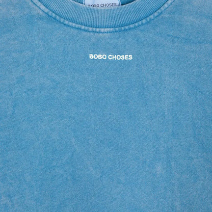 EASE ORGANIC COTTON SWEATSHIRT – Blue