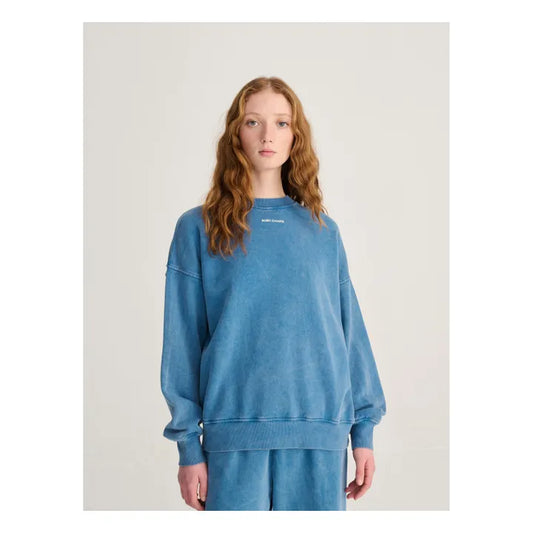 EASE ORGANIC COTTON SWEATSHIRT – Blue