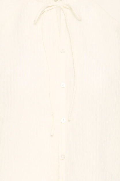 LONG SLEEVE TOP - Ecru