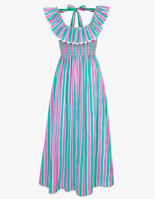 SUSIE DRESS - Mint Stripe